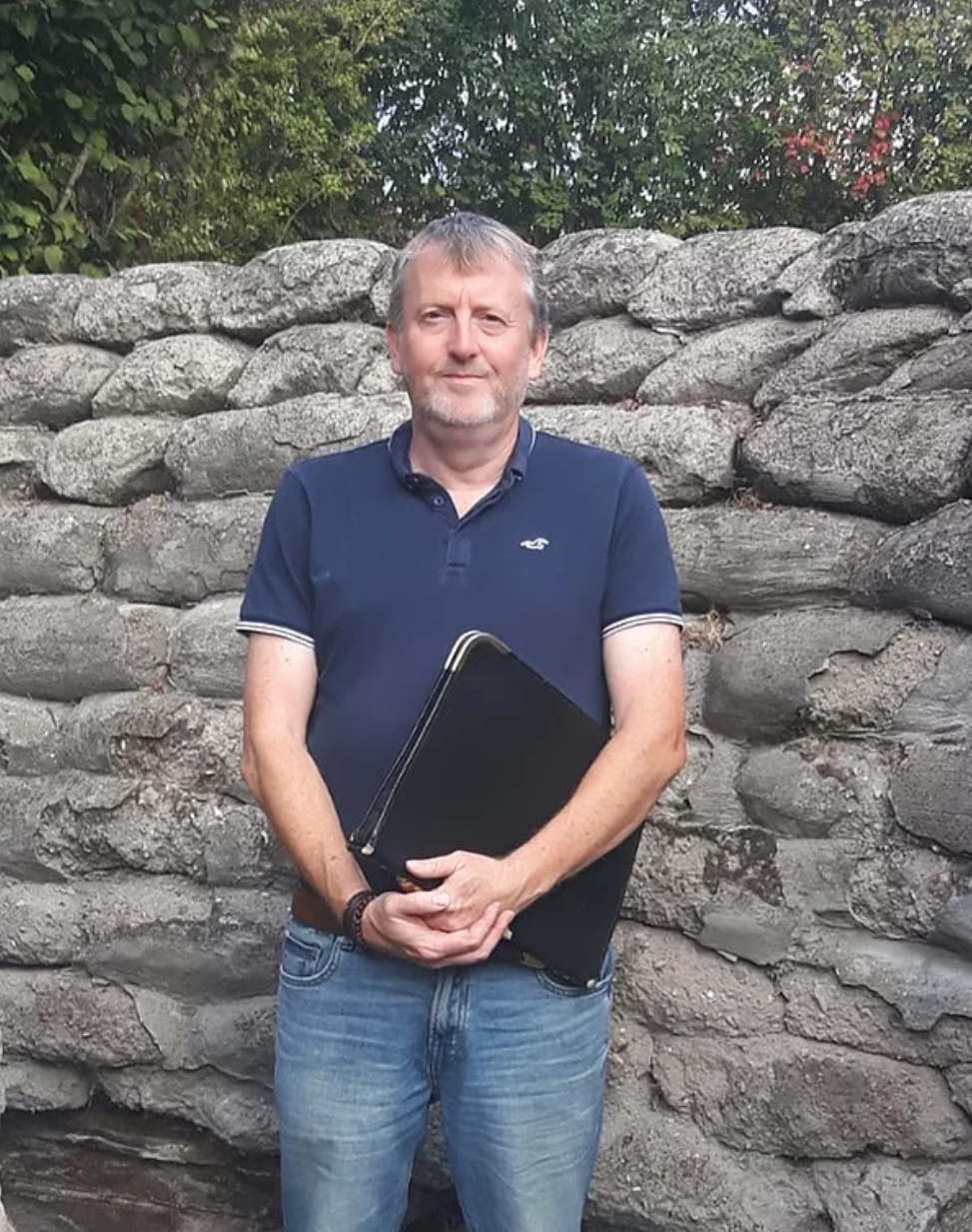 Roger Steward guide of Ypres Battlefield Tours